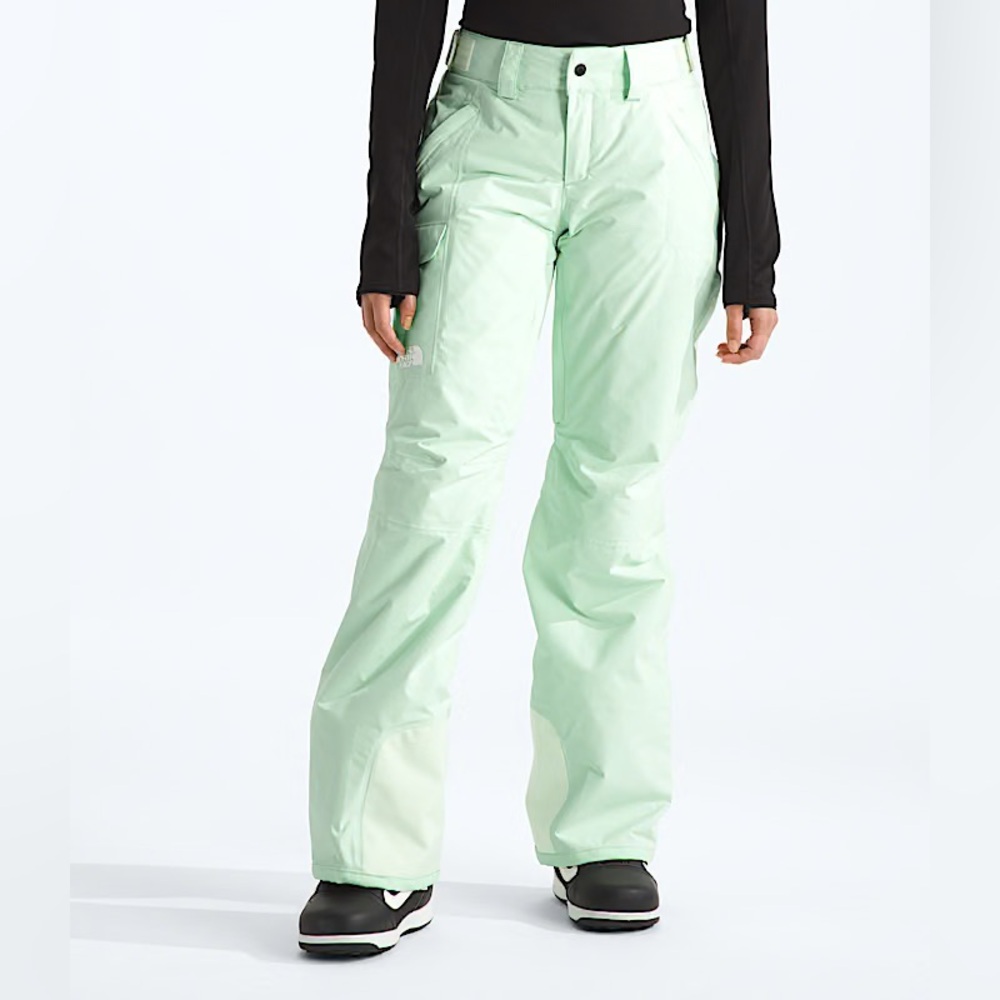 The North Face Women’s Insulated Freedom Snow Pant - pale green/mint - size M